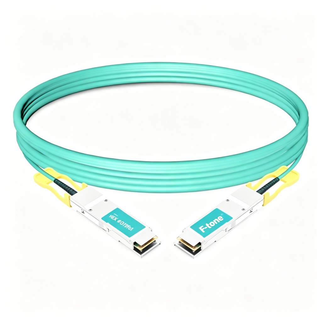 FT-QSFP112-400G-AOC-10M product image - F-tone Networks