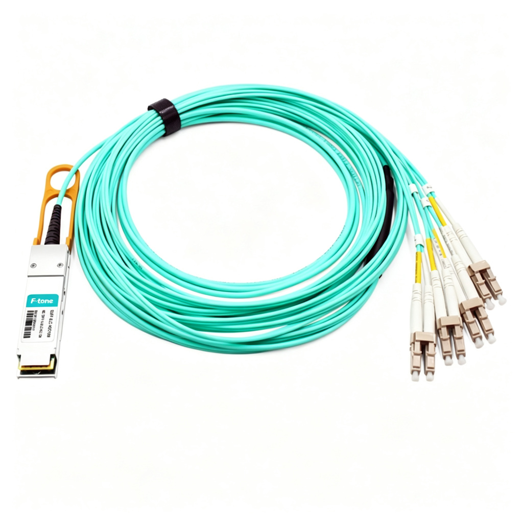 10m 40G QSFP+ to 4x10G SFP+ Breakout AOC