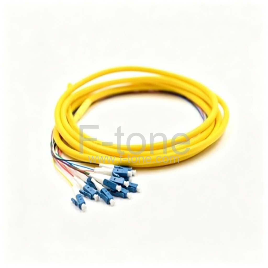 10m LC UPC OS2 12F Pre-Terminated Multifiber, PVC